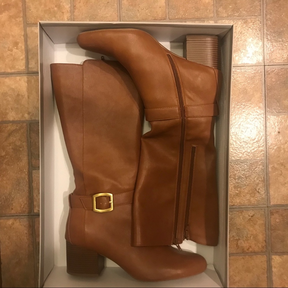 Aerosoles Knee High Camel Boots